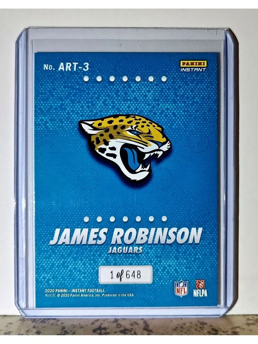 James Robinson 2020 Panini All-Rookie Team NFL #3 Card 1 of 648 Jaguars